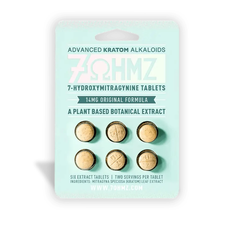 7OHMZ Advanced Kratom Alkaloids (84mg - 6 Count)