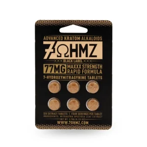 7OHMZ Maxxx Strength 7-OH Tablets (462mg - 6 Count)