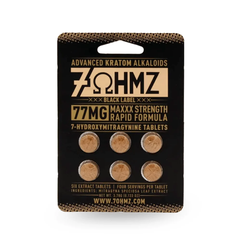 7OHMZ Maxxx Strength 7-OH Tablets (462mg - 6 Count)